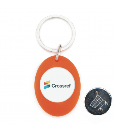 Trolley coin keyring CR-Z 