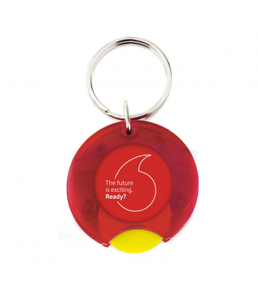 Supermarket trolley coin keyring CR-25 