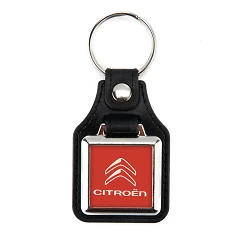 Faux leather keyring MD-10