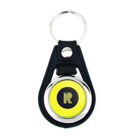 Faux leather keyring MD-25