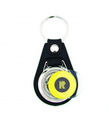 Faux leather keyring MD-25