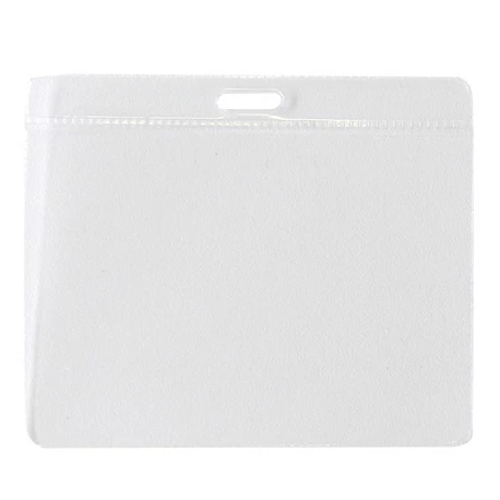 Housse d'accréditation PVC pour lanyard personnalisé