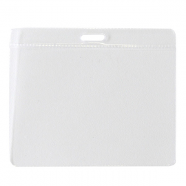 Housse d'accréditation PVC pour lanyard personnalisé