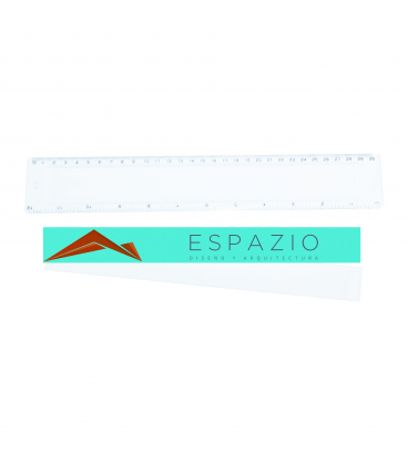 Règle en plastique personnalisable 15 cm