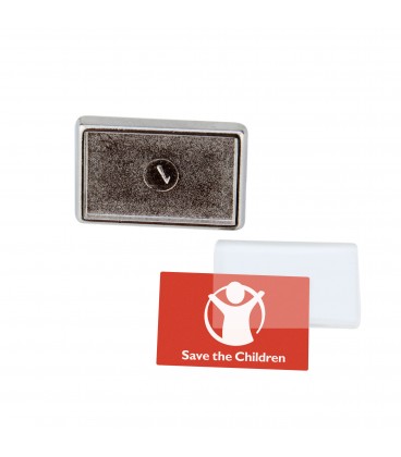 Pin rectangulaire personnalisable P-15
