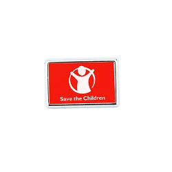 Pin personalizable rectangular P-15
