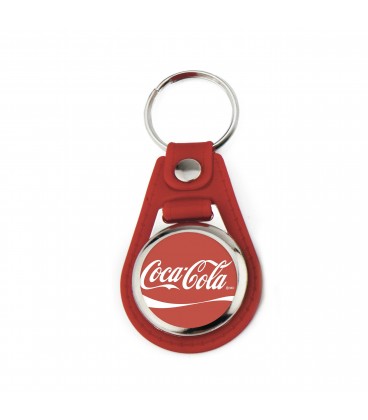 Faux leather keyring MD-25D