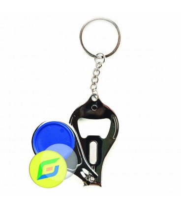 Porte-clé décapsuleur MULTI 3
