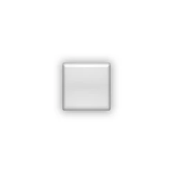 Support PVC Blanc 25x25