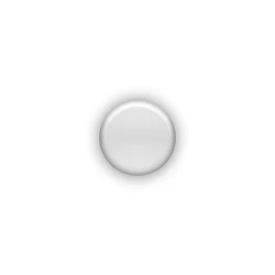Suport de PVC blanc Ø 25