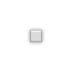 White PVC support 18x50