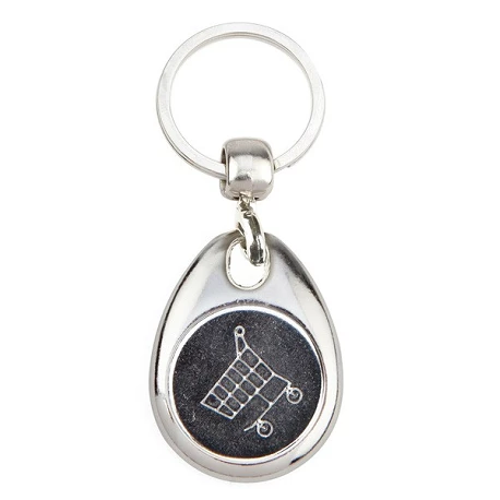Porte clé jeton caddie UMH-25 CARRO pour impression UV