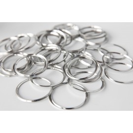 Metal ring for mirror or clip (x100)