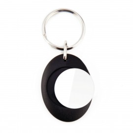 Llavero ovalado con moneda UCR-Z CARRO