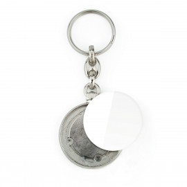 Porte-clé rond UMO-33 D pour impression UV