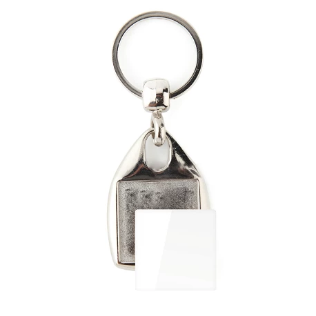 Porte-clé carré UMF-25 pour impression UV