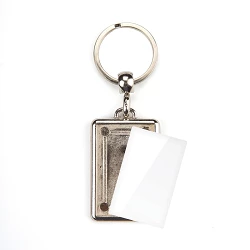 Porte-clé rectangulaire UML-40 pour impression UV