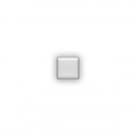 White PVC support 15x15