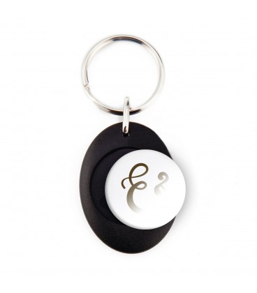 Clauer oval amb moneda UCR-Z