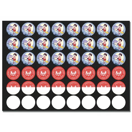 Printing base for button - CH31