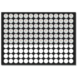 Base d'impression pour pin's - P-18