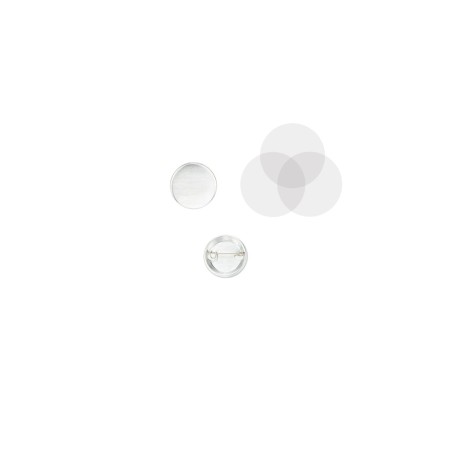 Badges vierges ronds 25mm CH-Ø25