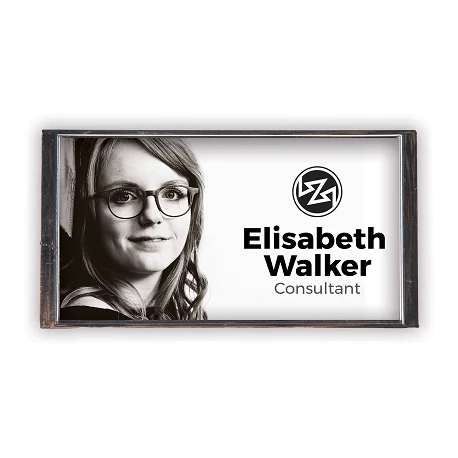 Badge nominatif magnétique ID-PLATE 69