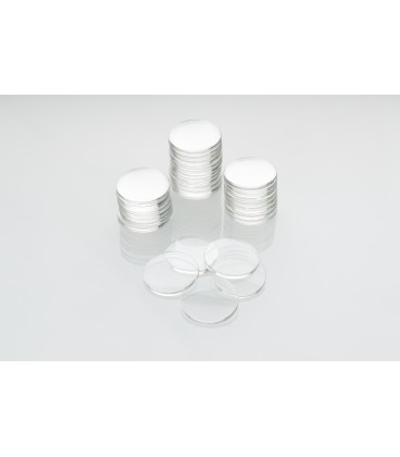 Couvercle PC 30mm pour porte-clés métalliques