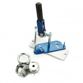 Interchangeable moulds button maker B-700