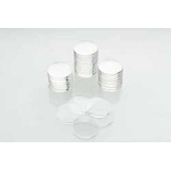Lupa de PC de 25mm para llavero metálico