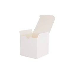 Caja blanca para bola de Navidad personalizable