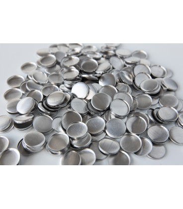 Delantatera Chapa Aluminio Ø 25 mm (granel)