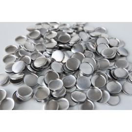 Delantatera Chapa Aluminio Ø 25 mm (granel)