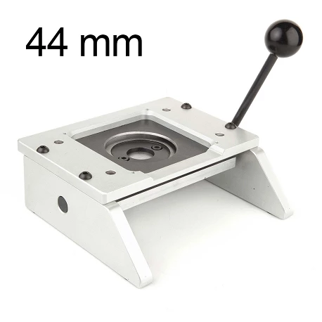 Manual cutter for buttons