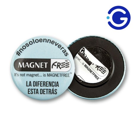 Badges vierges ronds 59mm CH-Ø59