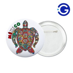 Badges vierges ronds 75mm CH-Ø75