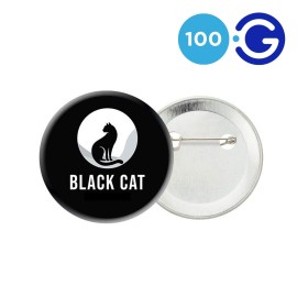 Badges vierges ronds 50mm (x100)