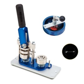 Kit para hacer chapas redondas de 50 mm trasera plástico