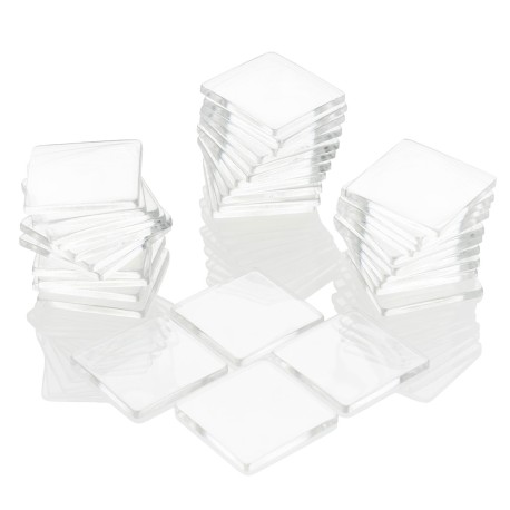 Lupa para llavero metálicos 25x25 mm