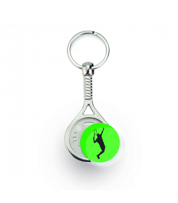 Porte clé raquette tennis MTN