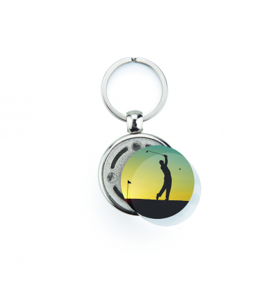 Llavero pelota golf MGF