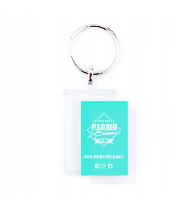 Rectangular keyring CR-40