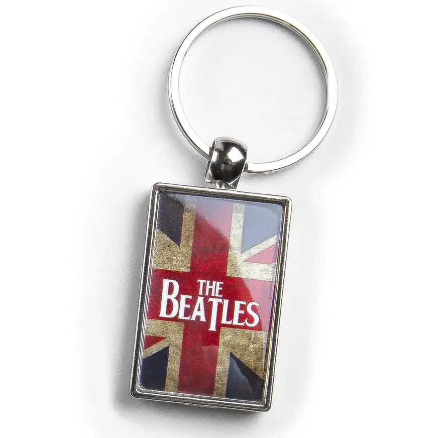 Llavero metalico rectangular The Beatles sm40d