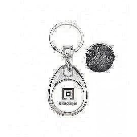 Keyrings with coin 